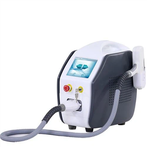 1064nm 532nm Nd:YAG Q-Hloov Laser Tattoo Tshem Tawm Carbon Peeling Tshuab