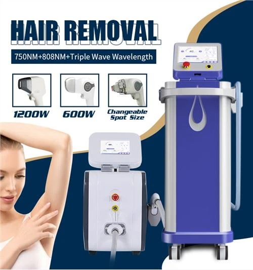 Rau Txhua Daim tawv nqaij tshem tawm cov plaub hau tshuab Diode Laser