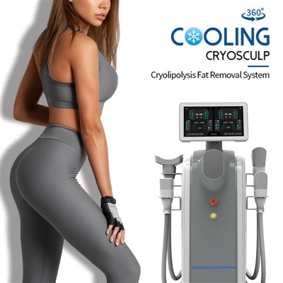 Lub Cev Sculpting Fat Freezing Anti Cellulite Lub Cev Contouring Tshuab
